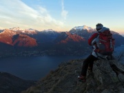 Monte Bregagno, balcone panoramico sul Lago di Como ! il 7 dicembre 2013  - FOTOGALLERY